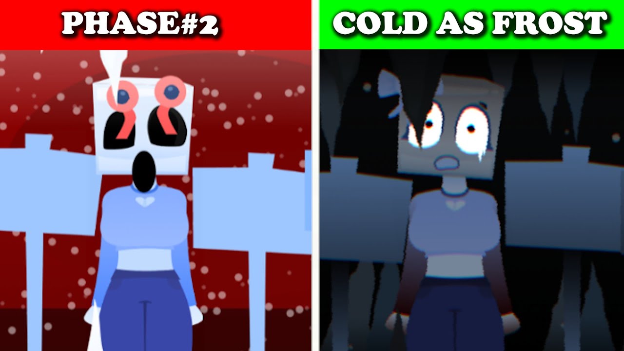 Incredibox COOL AS ICE PHASE 2 vs COLD AS FROST With New ANIMATED Update (New Mod)