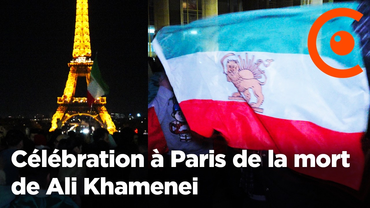 🇮🇷 IRAN : célébrations à Paris de la mort d'Ali Khamenei suite à l'attaque des Etats-Unis et Israël