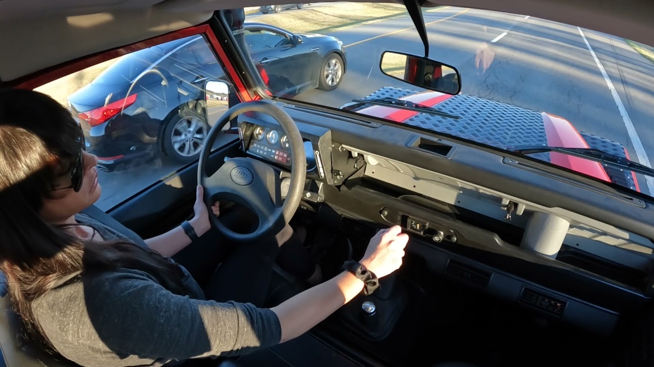 1993 Defender 110 200tdi Driving (Interior)