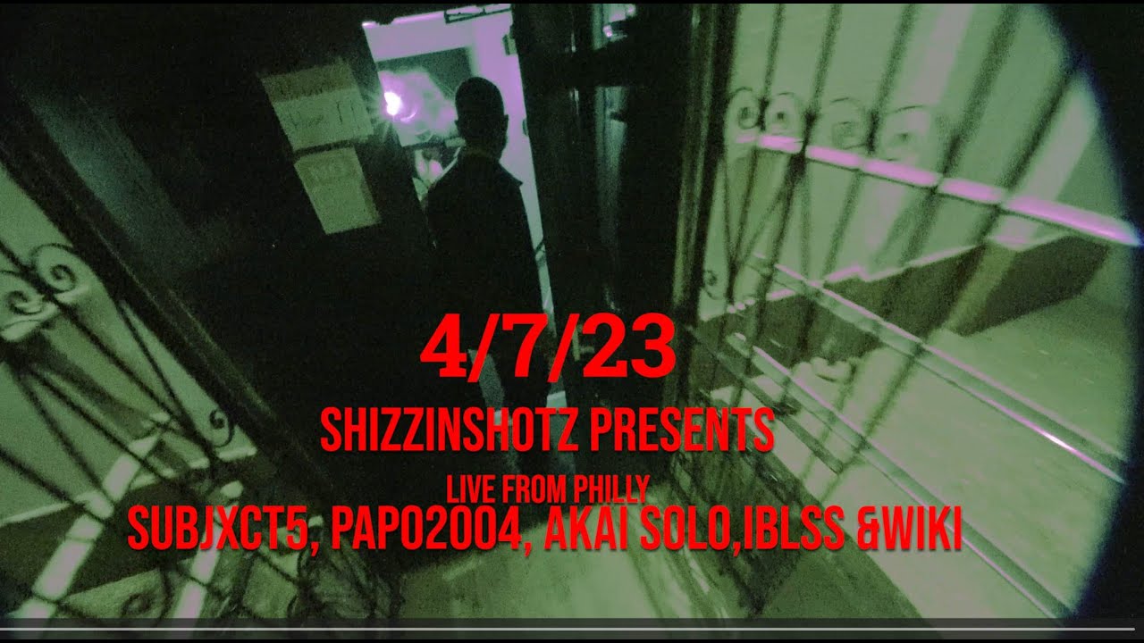 Wiki Live in Philly: featuring Papo2oo4/AKAI SOLO/SUBJXCT5/iblss @wikset @2oo4af19 @akaisolo8145