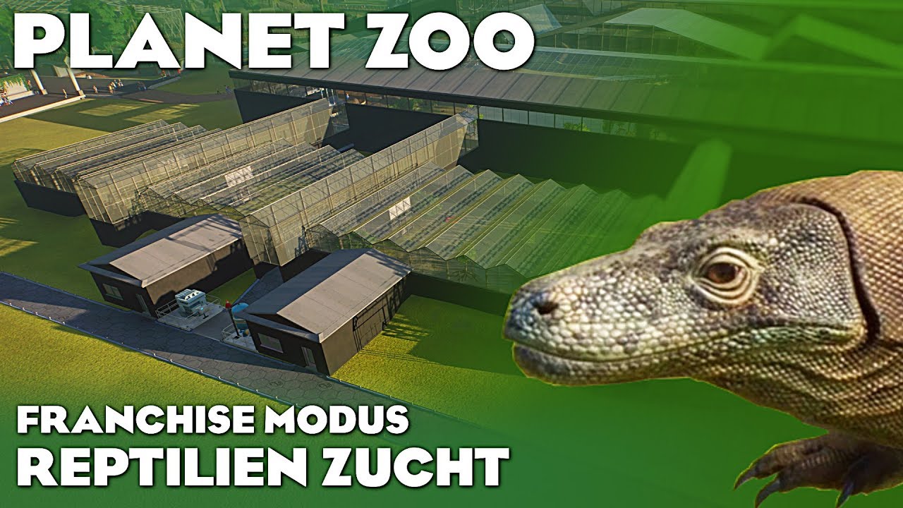PLANET ZOO REPTILIEN ZUCHT GEHEGE Planet Zoo Deutsch German Franchise #20
