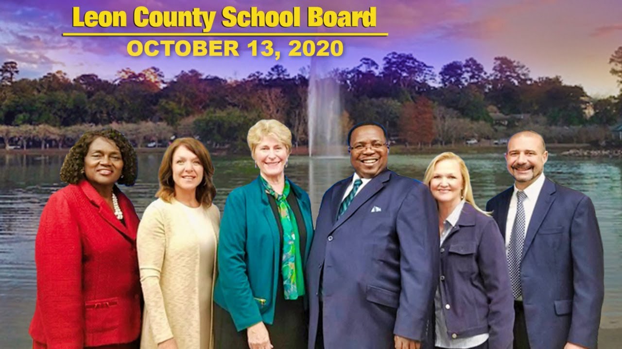Leon County School Board Meeting - October 13, 2020