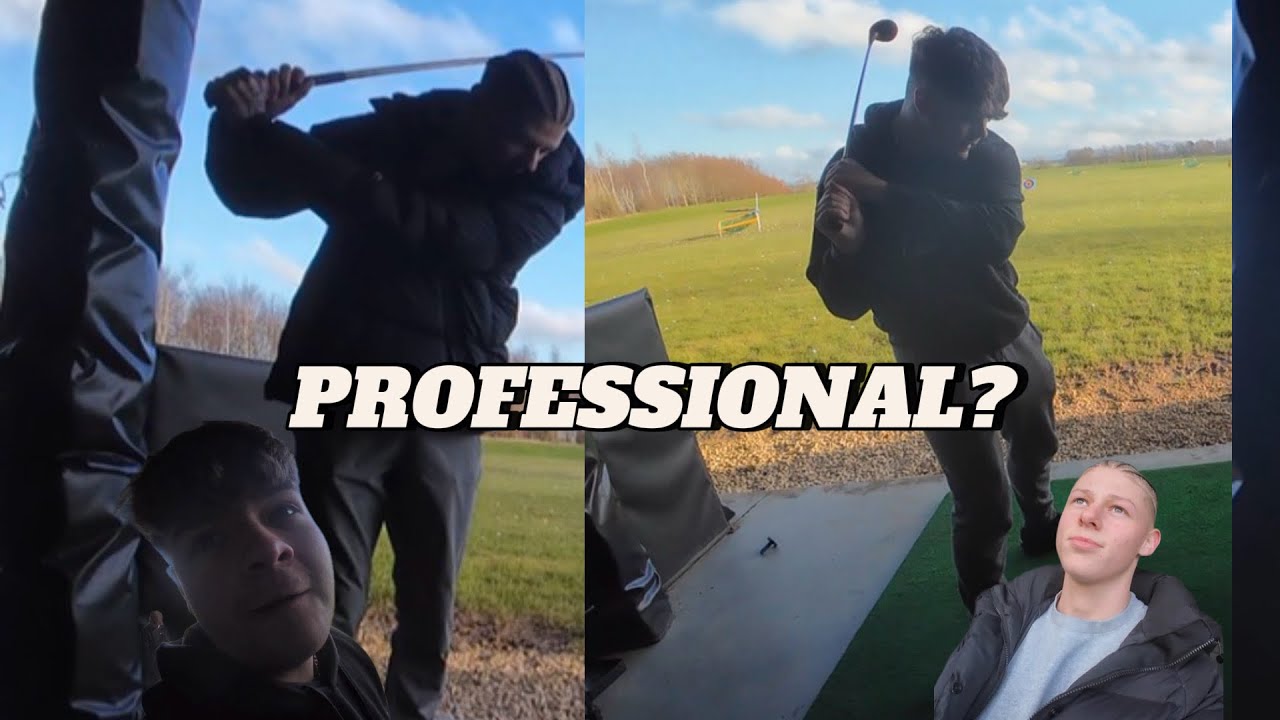 WE PLAYED GOLF FOR THE FIRST TIME