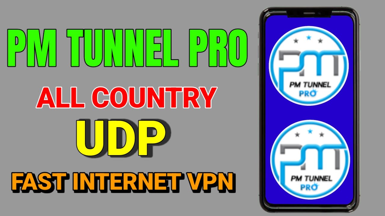 How to setup PM Tunnel Pro with all countries udp settings for fast and secure browsing 