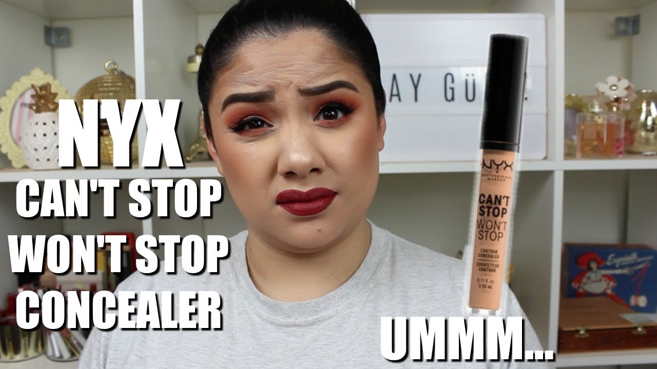 NEW NYX CAN'T STOP WON'T STOP CONCEALER | REVIEW & DEMO