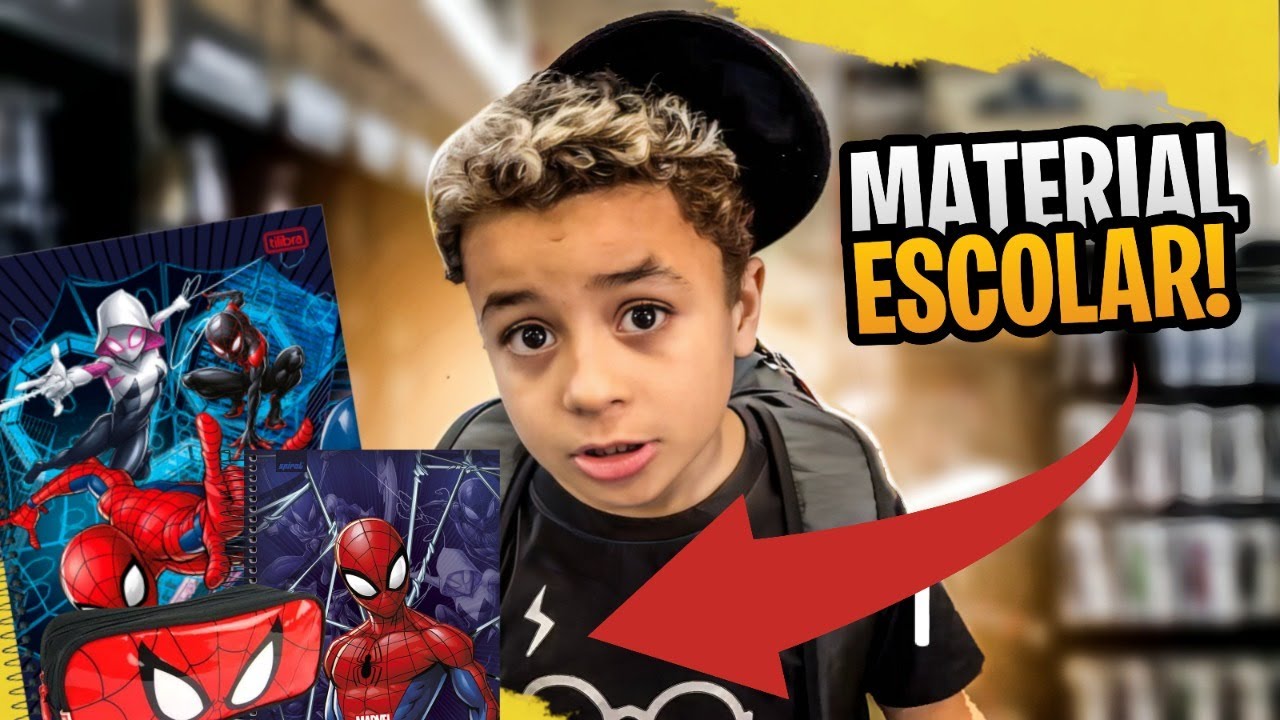 ESCOLHENDO MATERIAL ESCOLAR PRA 2023!!!
