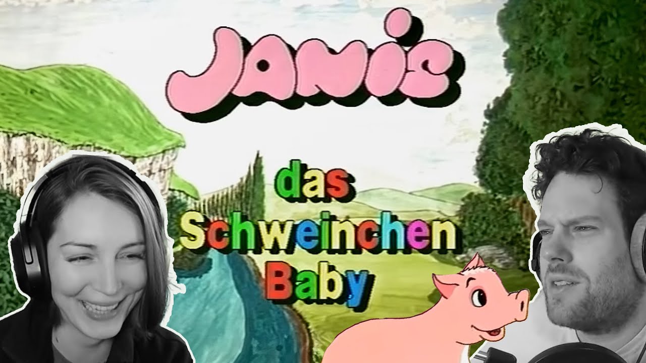 Schweinchen Babe Trash mit Florentin & Marah | Janis, das Schweinchenbaby | Dingo Pictures Reaction