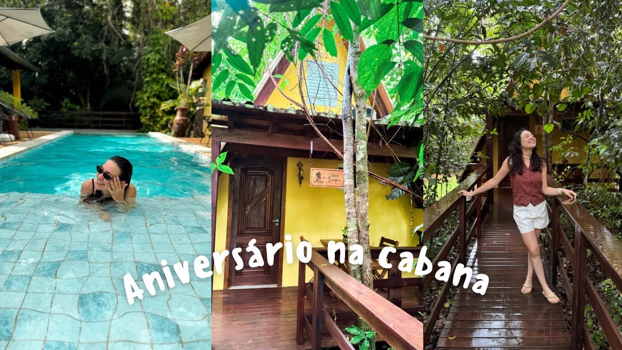 Comemorei Meu Aniversário em Uma Cabana na Chapada dos Guimarães 🏕️💛	