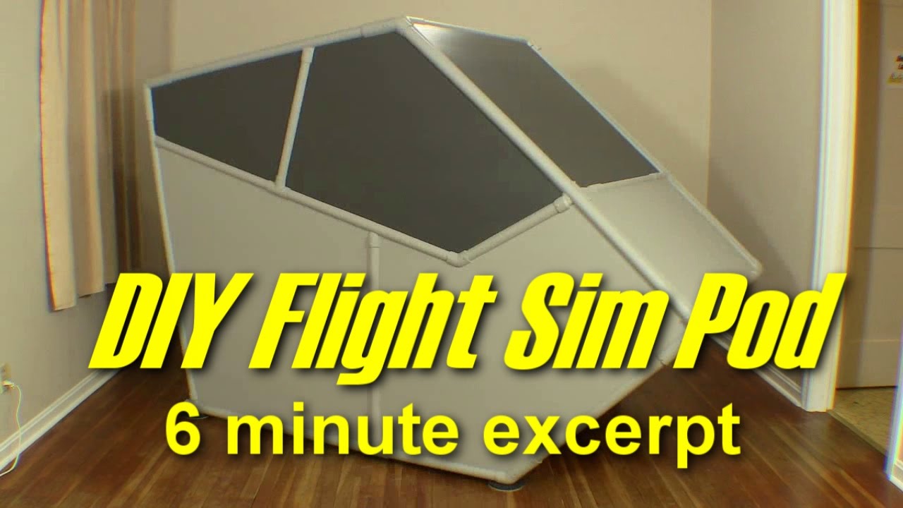 Flight Sim Pod Final Assembly: 6 minute excerpt