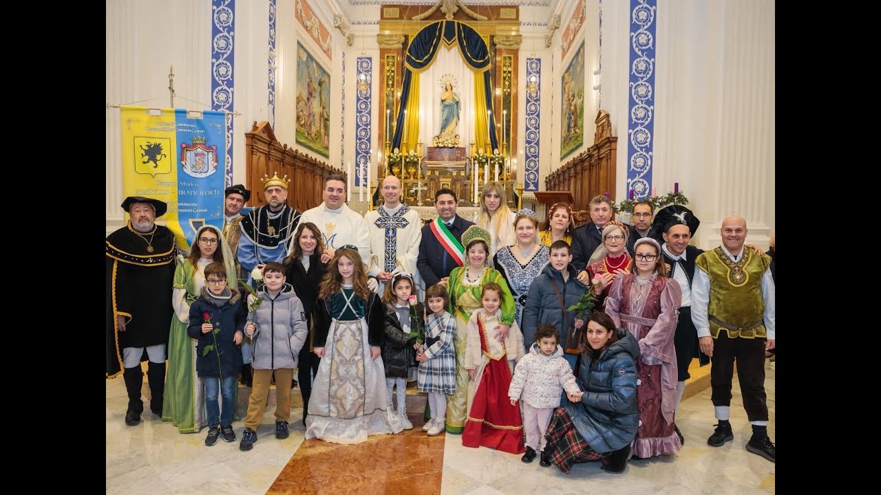 Immacolata 8 dicembre 2025 Celebrazione con Vicario Cumbo, autorità civili, Abatellis Branciforti
