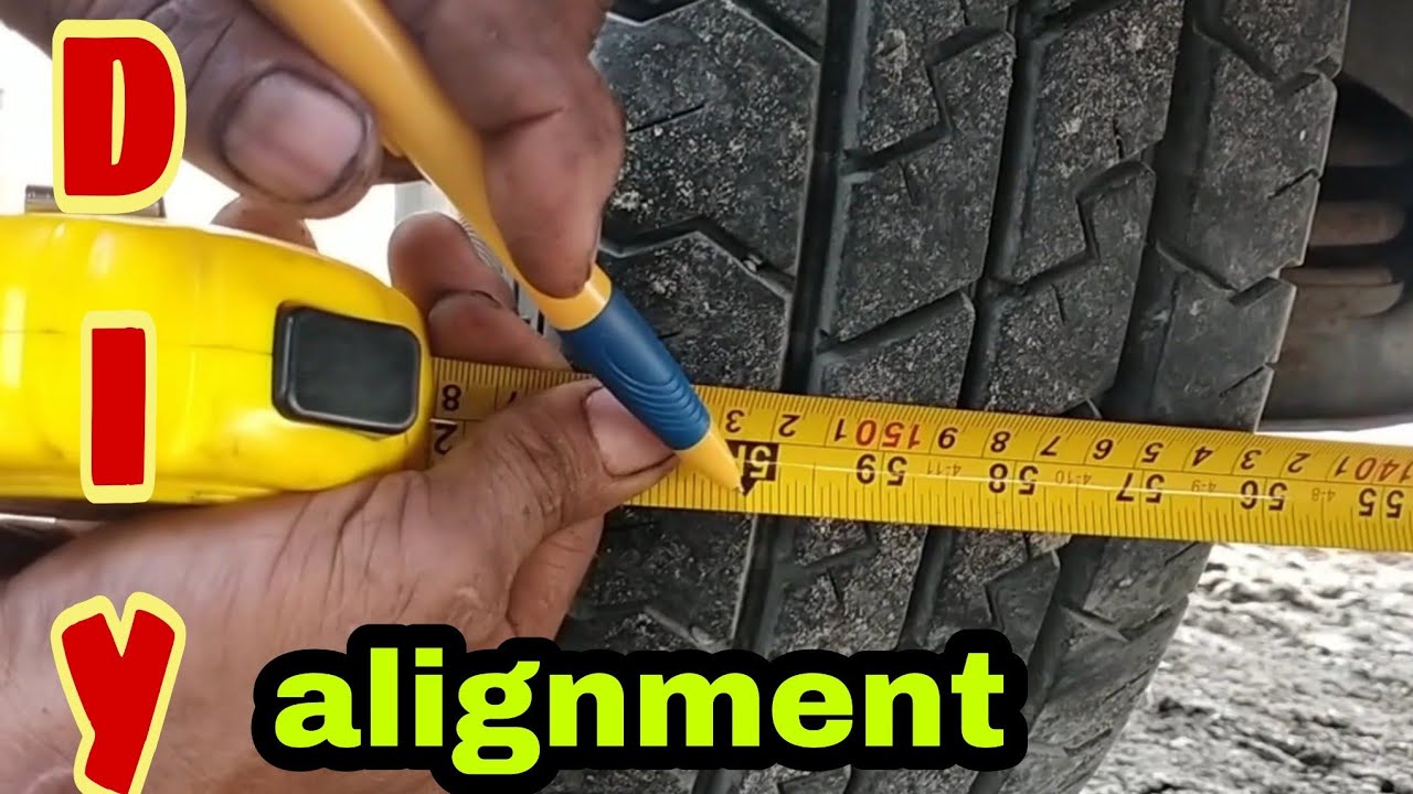 DIY wheel Alignment gamit lang ang tape measure