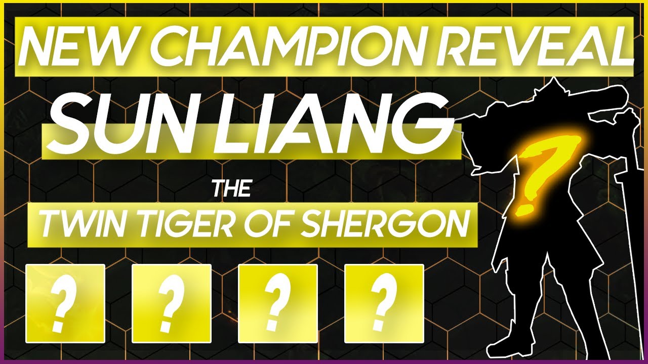 New Champion Reveal! ; Sun Liang ; Twin Tiger of Shergon