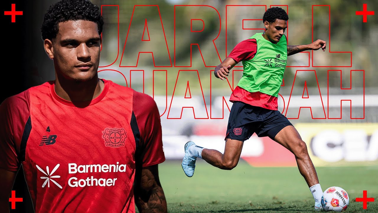 From Liverpool to Rio: Jarell Quansah | First training sessions at Bayer 04
