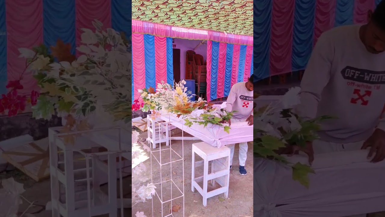 একটা ছোট্ট বিয়ে বাড়ির কাজ#surprise event management#youtubeshorts