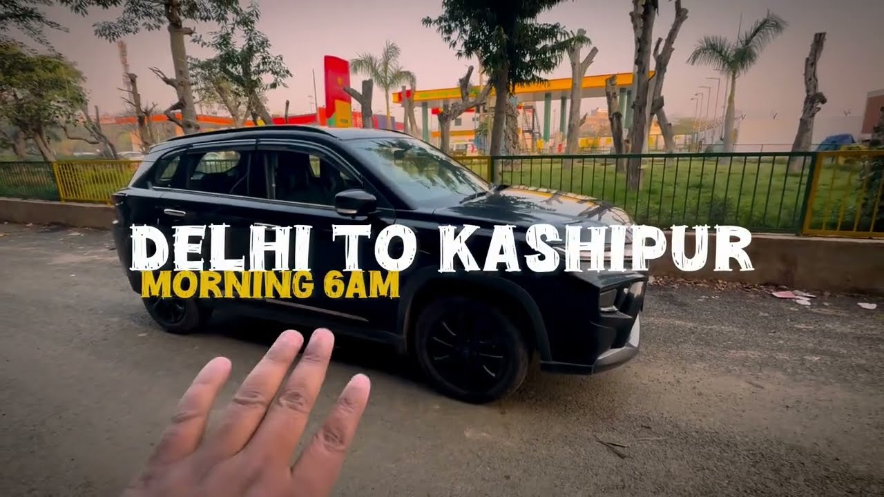 DELHI TO KASHIPUR ROAD TRIP | mileage test Toyota hyryder 2026 base model 