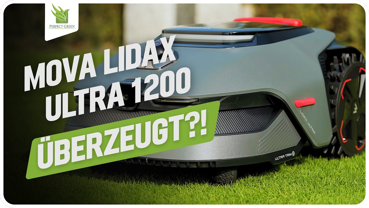 🌱 MOVA LiDAX Ultra 1200 Praxistest: Installation, Kamera & UltraTrim im Check 🌱