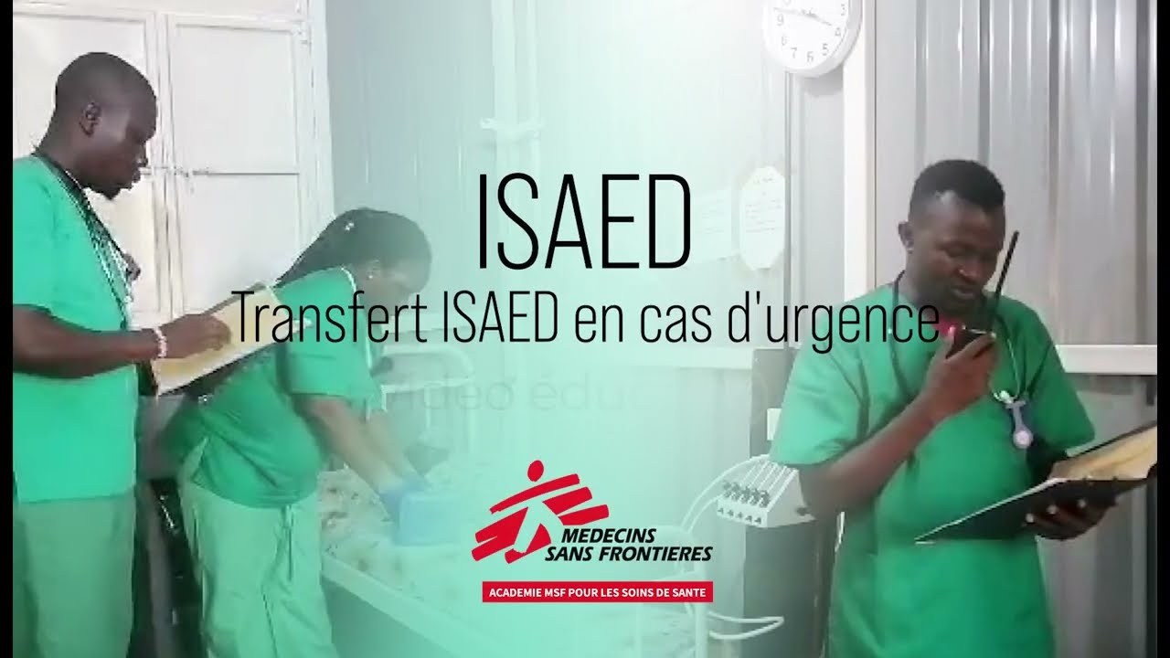 L&rsquo;ISAED en situations d&rsquo;urgence - Vid&eacute;o p&eacute;dagogique pour prestataires de soins infirmiers