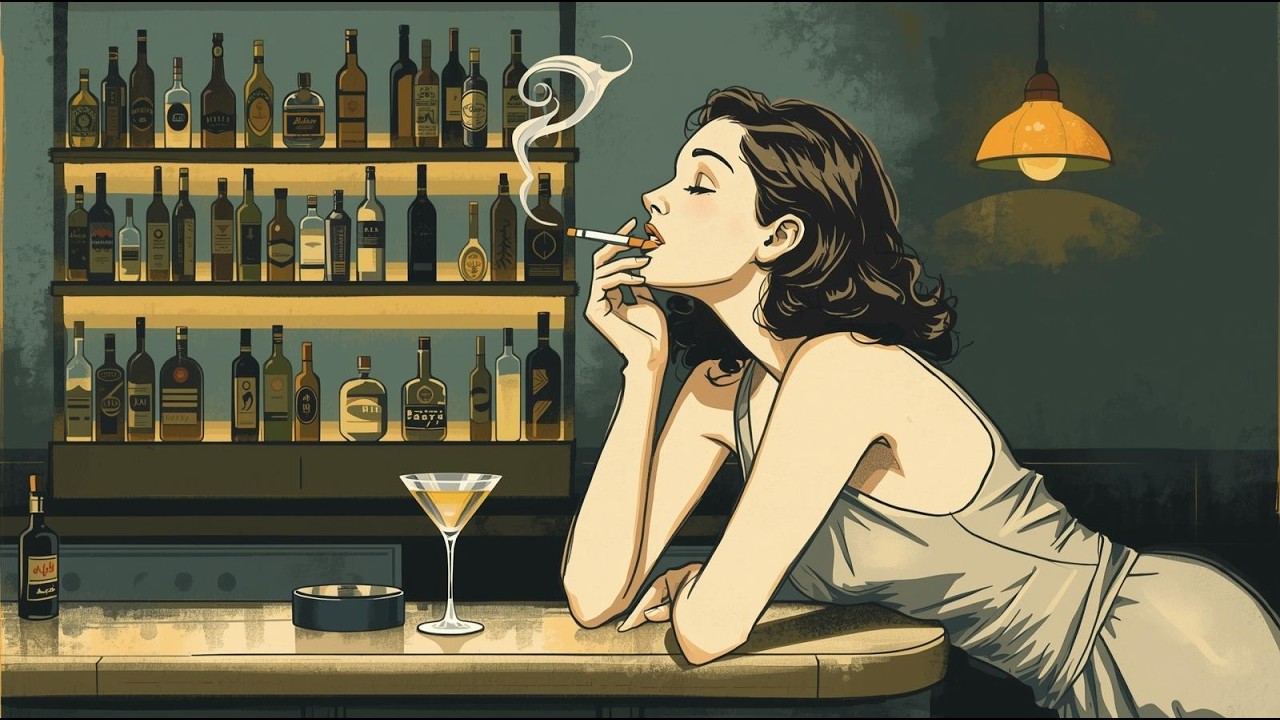Smoky 1940s Lounge Ballads — Film Noir Jazz Bar