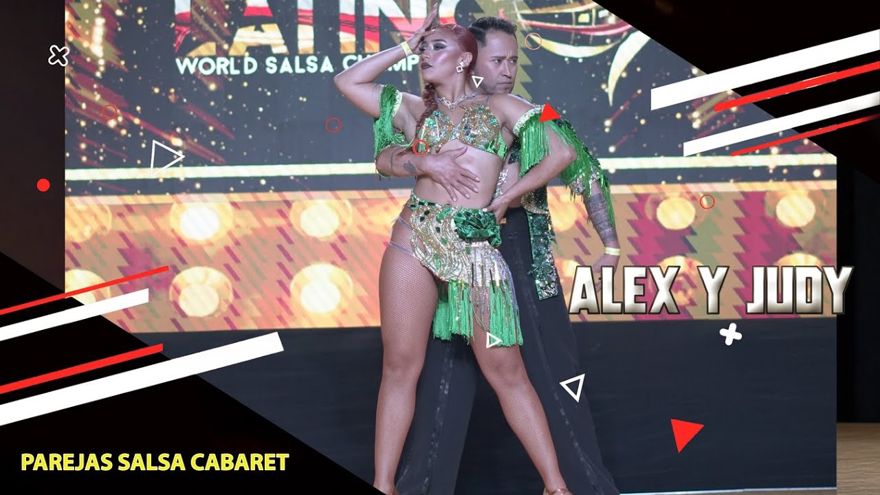 Alex y Judy de Colombia Parejas Salsa Cabaret Euroson Latino 2024
