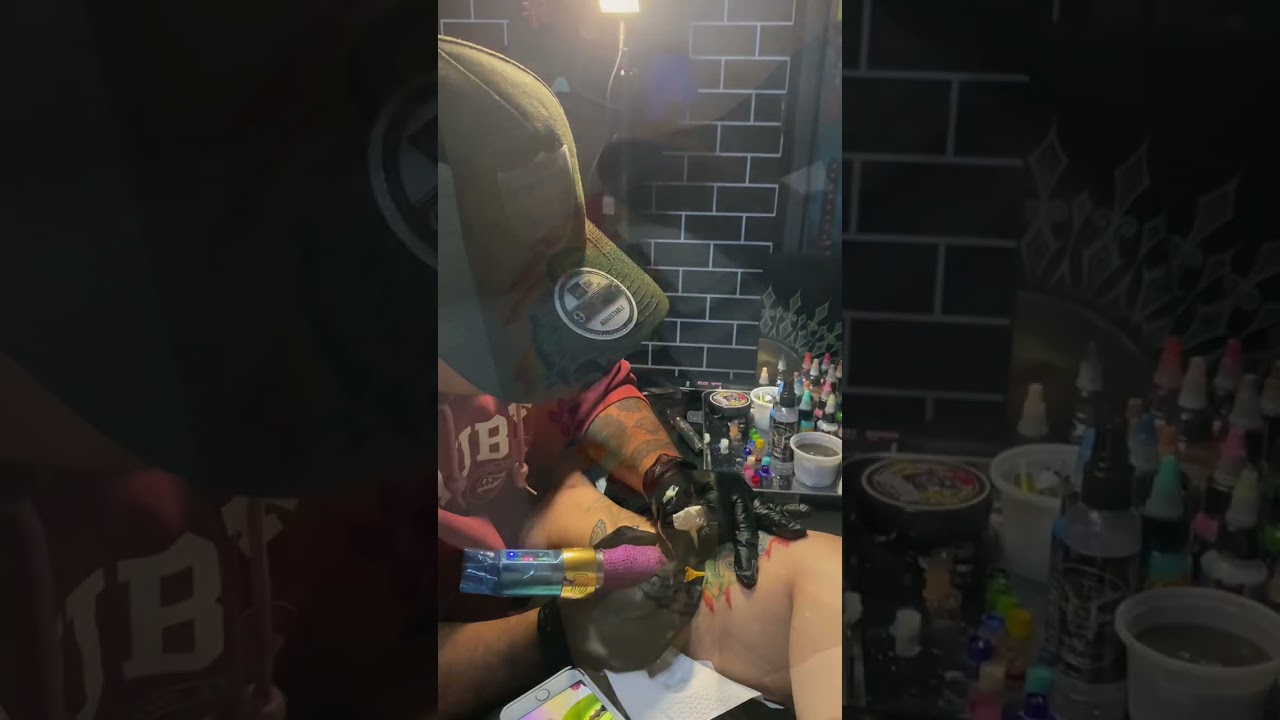 BOO AND FRIENDS MONSTER INC TATTOO (own composition)