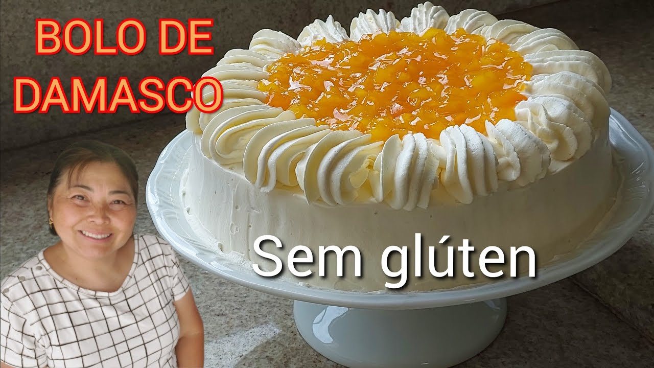 ESPECIAL DIA DAS MÃES | BOLO DE DAMASCO SEM GLÚTEN | By Marta Midori | gluten free cake