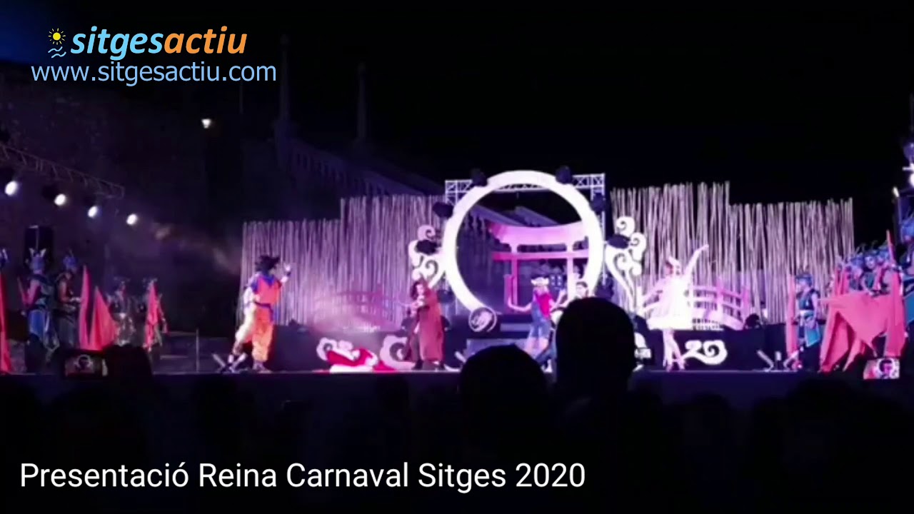 Presentacio Reina Carnaval Sitges 2020
