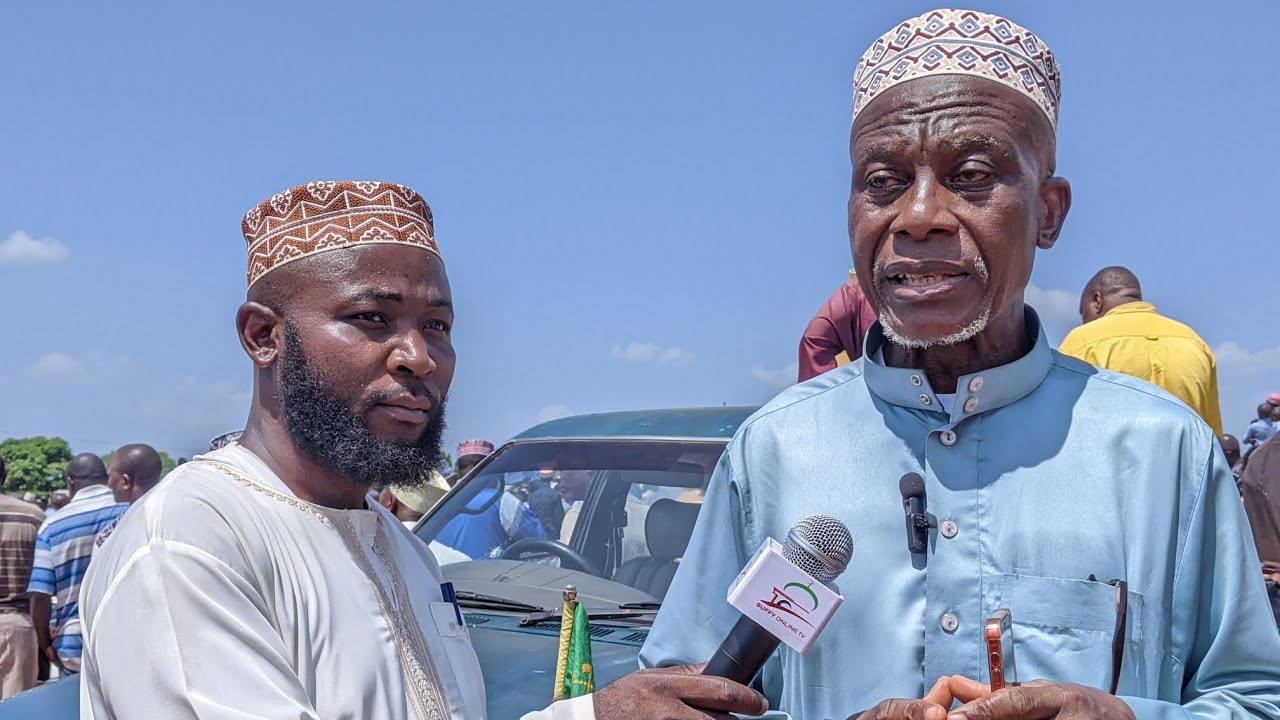 BAADHI YA MASHEIKH WALIOHUDHURIA MAZISHI YA MWANACHUONI SHE. AYUBU MUWINGE. MOROGORO