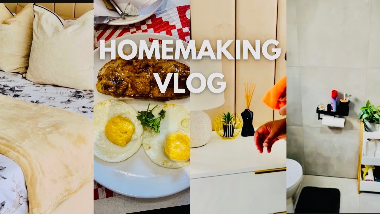 Homemaking Vlog: let’s Clean | Bedroom Reset | Breakfast Date + More | South African YouTuber 