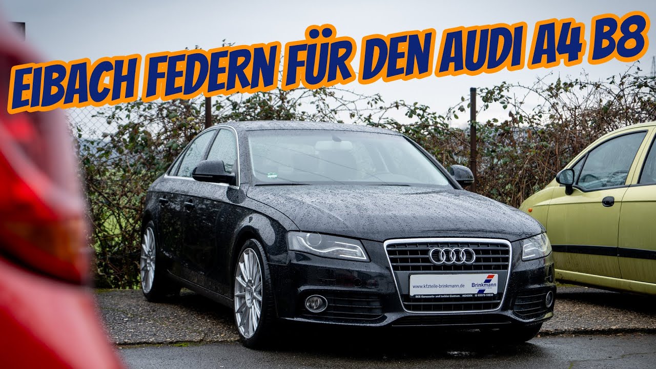 Tieferlegungsfedern für den Audi A4 B8 / 35mm Eibach Sportline | KFZ-Teile Brinkmann