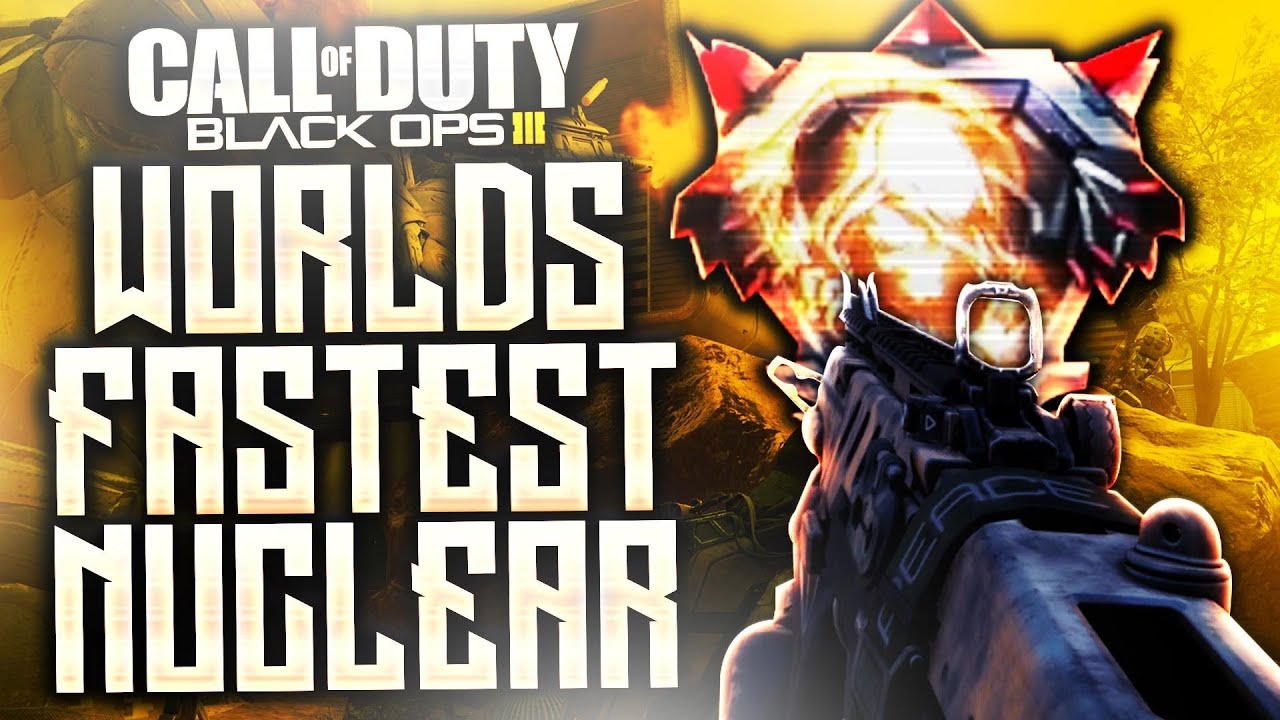 Black Ops 3 - 2:08 WORLD FASTEST NUCLEAR! - Fast Nuclear in BO3