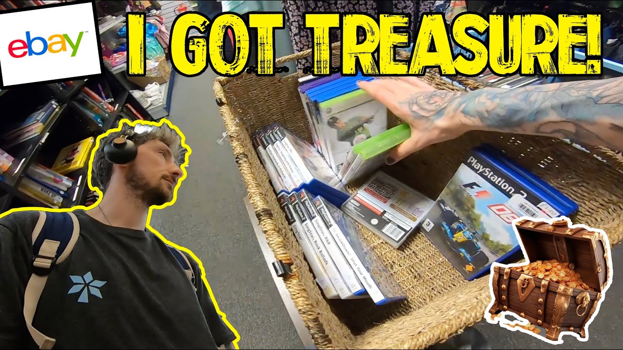 Hunting for TREASURE in WELSH charity shops for EBAY RESELL!
