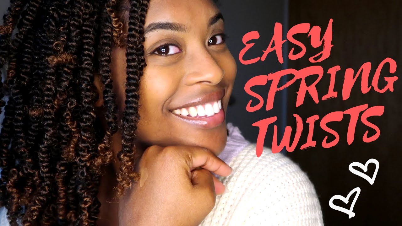 EASY SPRING TWISTS | MINI TUTORIAL |  Adrienne Taylor World