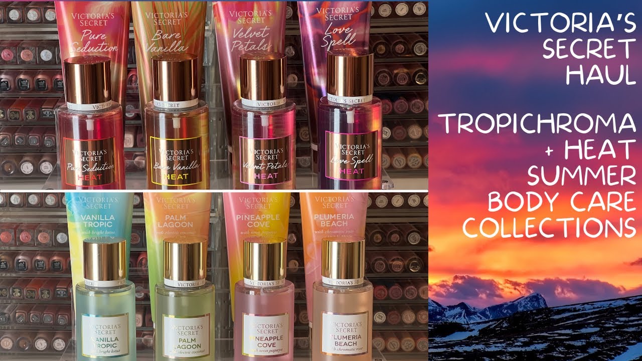 Victoria’s Secret Haul | *NEW* VS Summer Heat & Tropichroma Body Care Collections (mists + lotions)