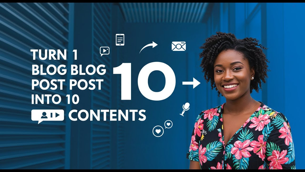 &ldquo;How to Turn 1 Post into 10 Contents | Content Repurposing Strategy for YouTube, Social Media & More
