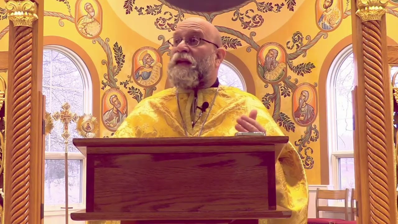 Sermon for the Saturday of Cheese Fare on February 21, 2026 (Matthew 6:1-13).