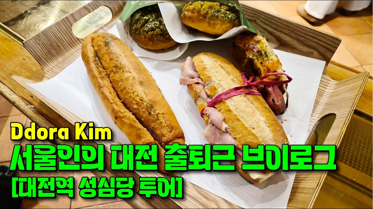 서울사는 직장인의 대전 출퇴근 브이로그 | 대전역 성심당 투어