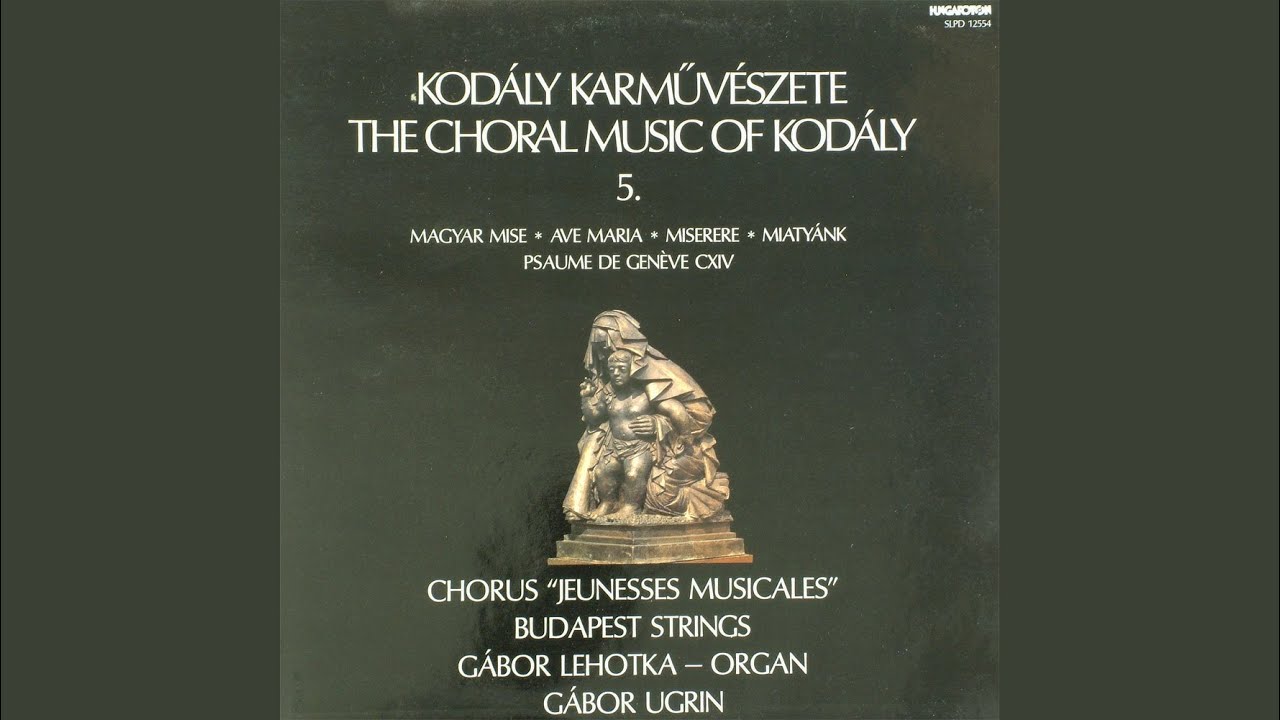 Ének Szent István királyhoz - nőikari változat, szöveg: Bozóky-énekeskönyv, 1797