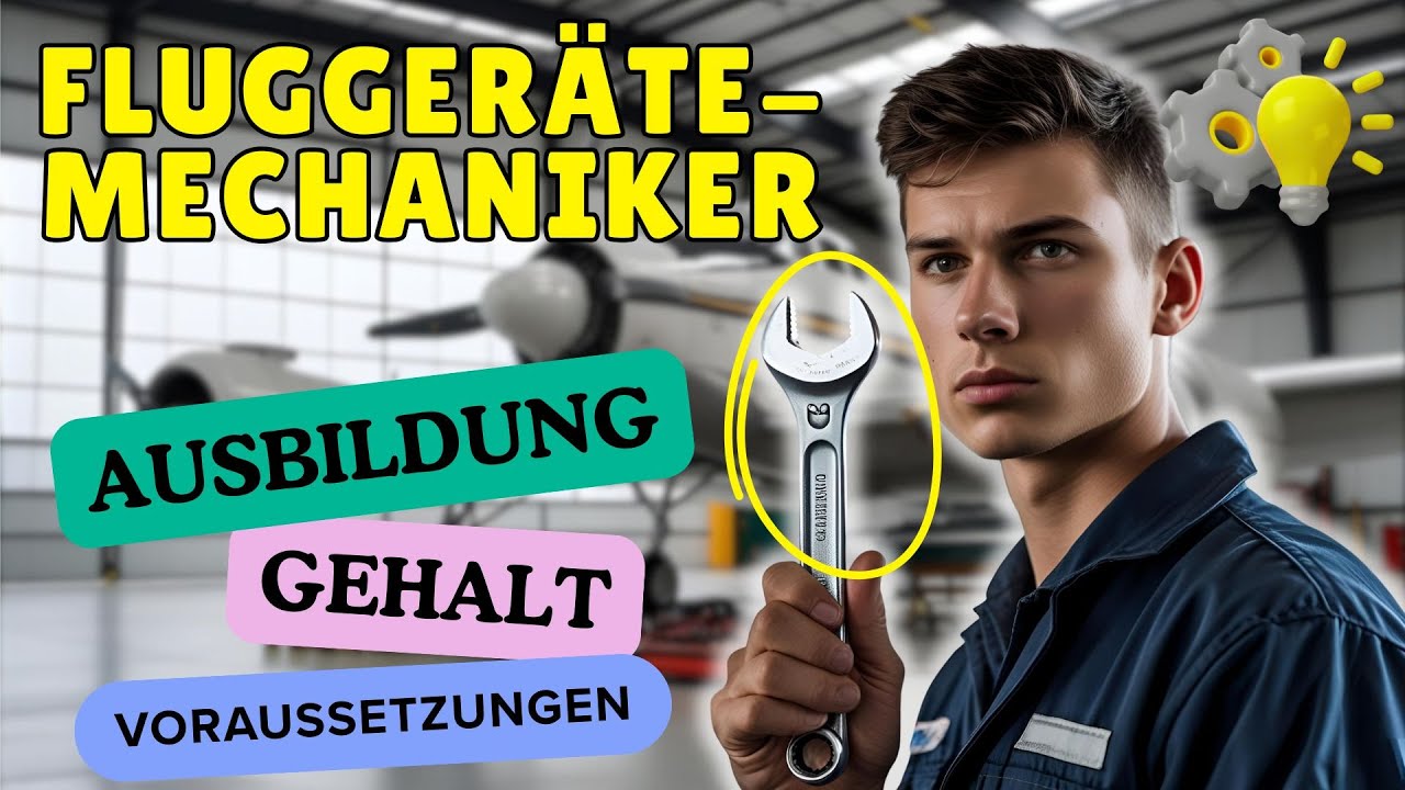 Was macht ein Fluggerätemechaniker | | Ausbildung, Gehalt & Voraussetzungen 🔧😮
