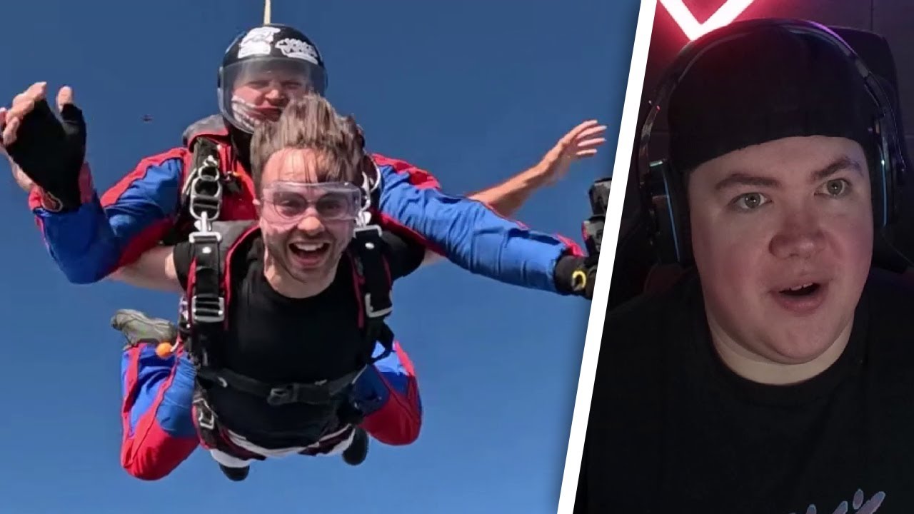 Er Testet einen 1 Stern Fallschirmsprung | REAKTION