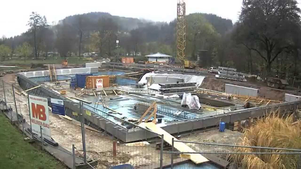 Sanierung Schwimmbad Seelbach 2013/2014 (Zeitraffer)