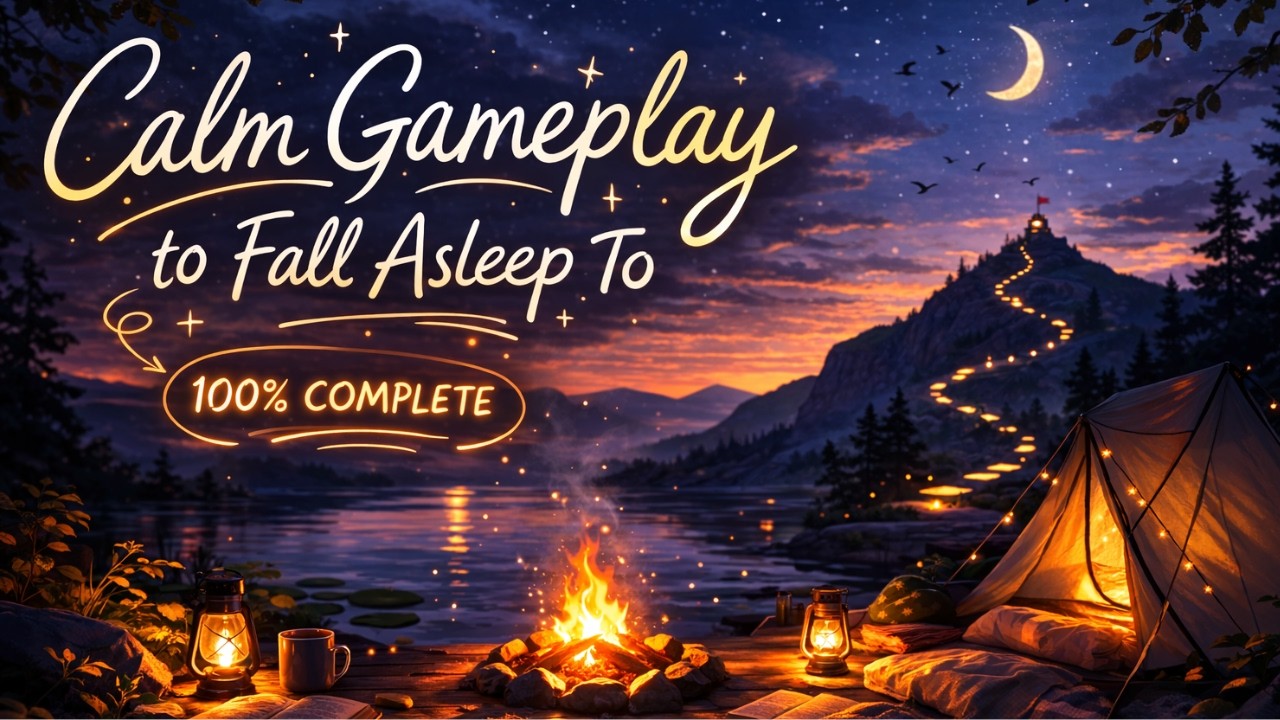 Calm Gameplay to Fall Asleep To | A Short Hike (100%)