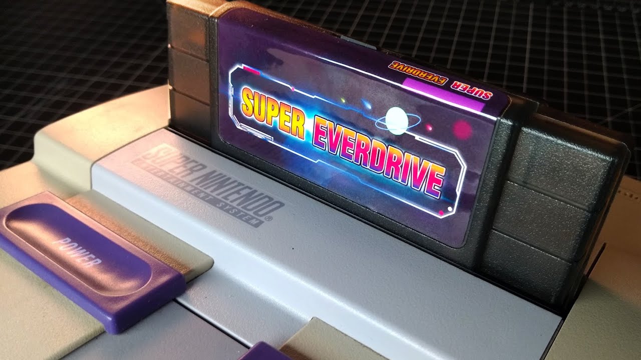 Juega tus Roms en tu Super Nintendo - SNES Super Everdrive | elrafias