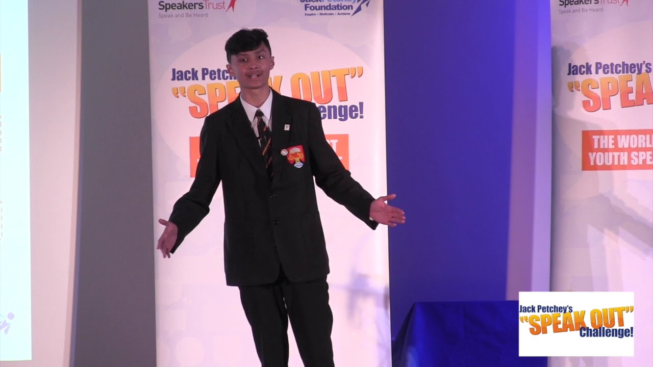 Jaami Barry, Runner-Up, Jack Petchey’s “Speak Out” Challenge! Tower Hamlets Regional Final 2017-18