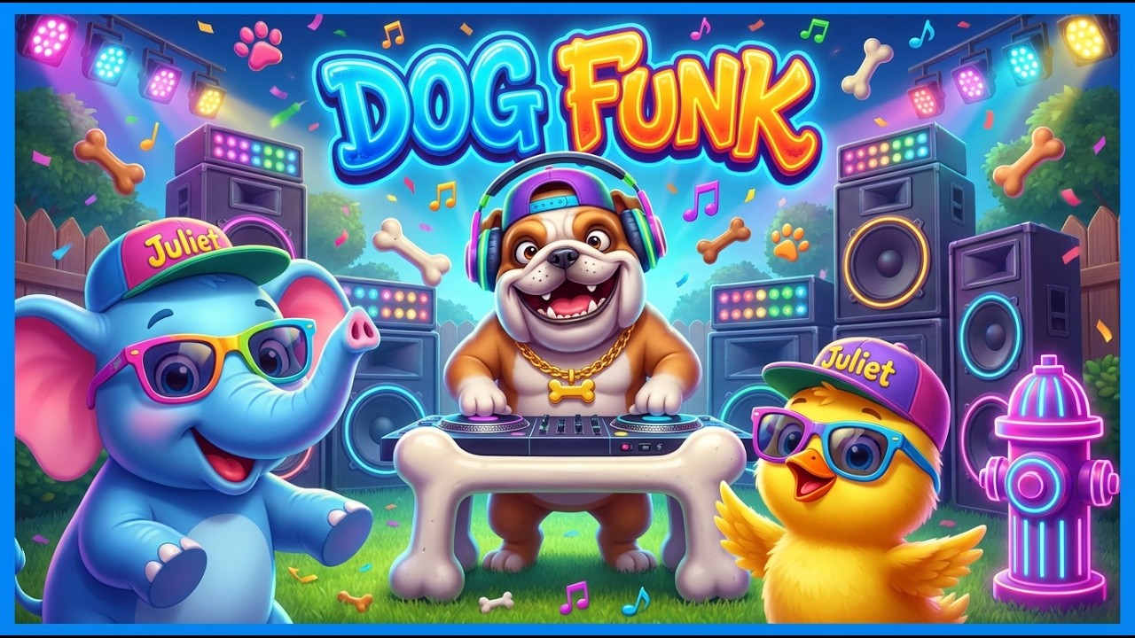 FUNK DO CACHORRO (Funk Infantil) - Música Infantil - OFICIAL - OS FOFOS