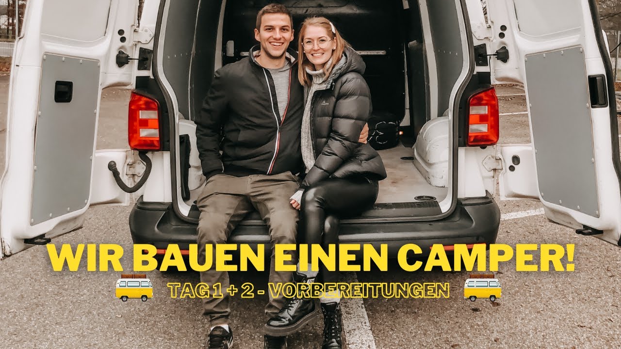 WIR BAUEN EINEN CAMPER! | VW T6 Hochdach Van Ausbau | Vom Transporter zum Camper Van #01
