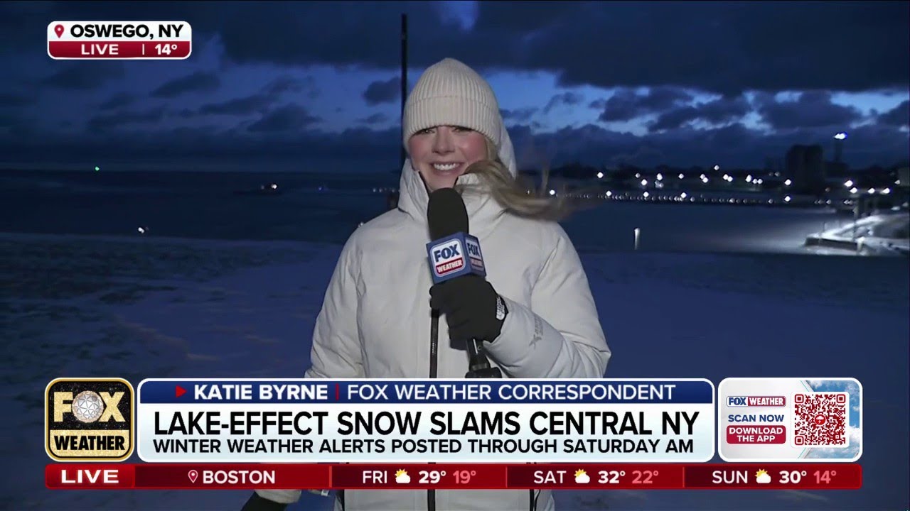 Lake Effect Snow Continues To Slam Central New York