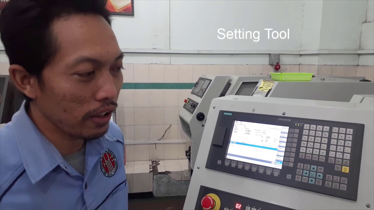 Tutorial Cara Setting Tool Offset CNC Turning Leanturn - Siemens Sinumerik 808D Turning