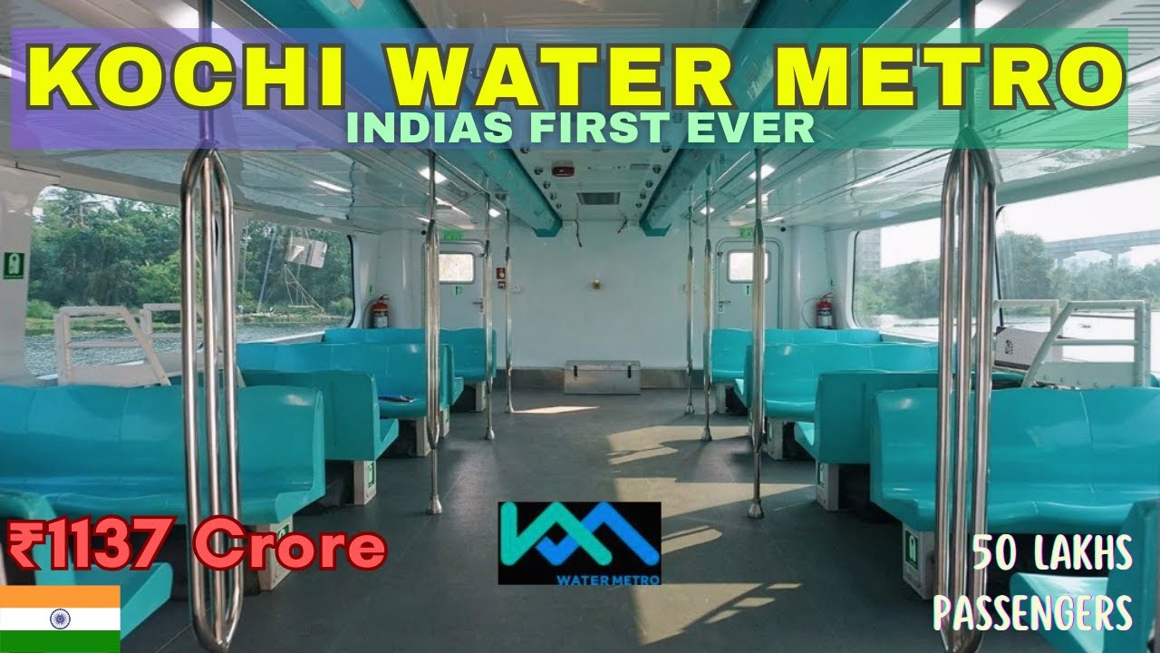 India's First Hybrid Electric Water Metro | Fort Kochi to High court | Kerala Travel Vlog