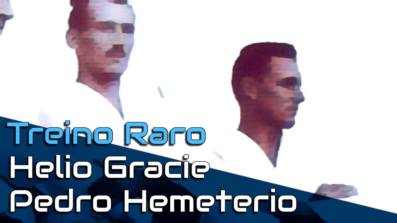Helio Gracie e Pedro Hemeterio - Treino de Jiu-Jitsu raro
