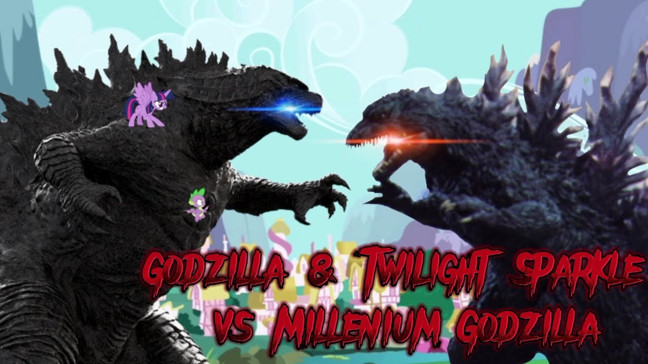 Godzilla & Twilight Sparkle vs Millenium Godzilla (Godzilla Meets My Little Pony)